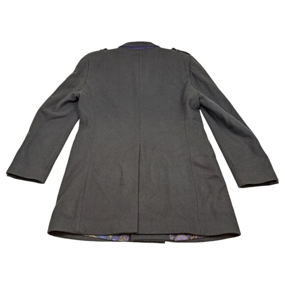 Tallia Double Breasted Green Wool Peacoat - Picture 6 of 16